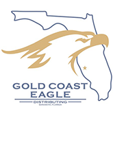 Gold Coast Eagle Distributing, Sarasota, FL - Vertical Logo, Color